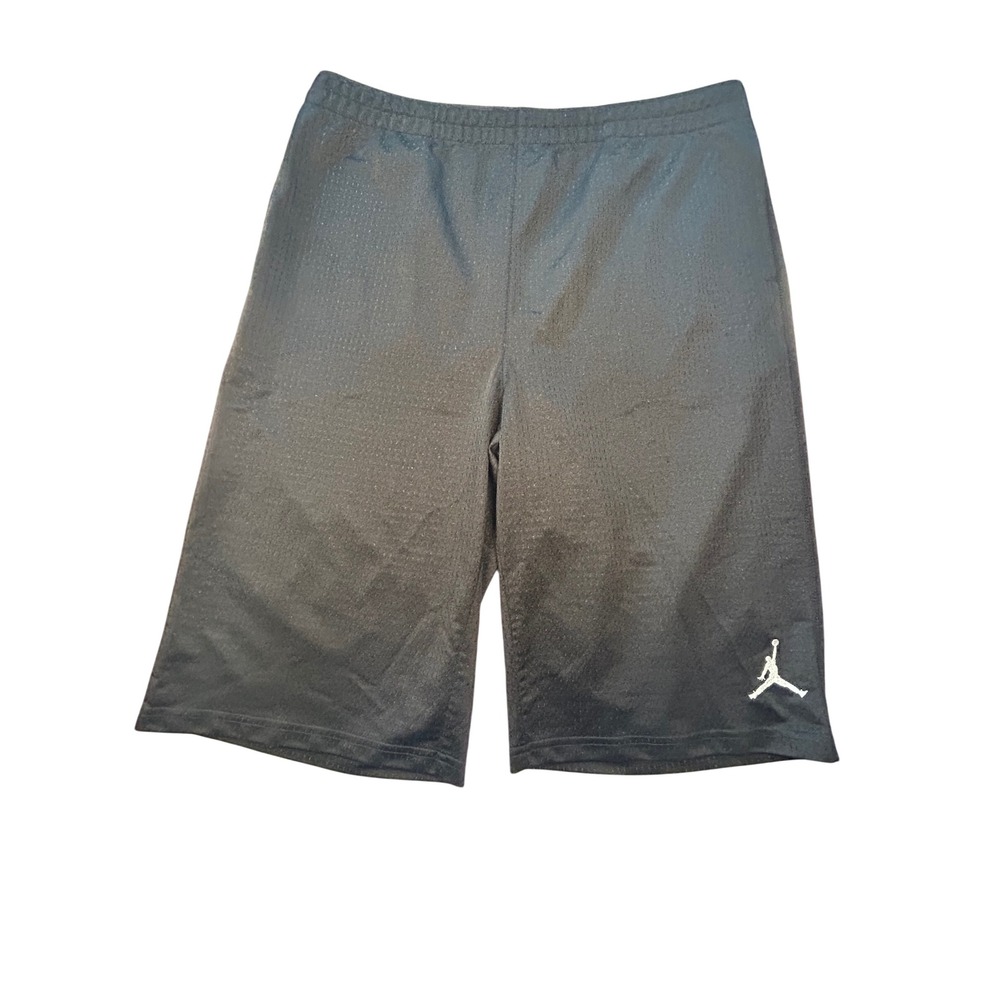 Jordan Basketball Shorts Men XL Black Mesh Jumpman Logo
